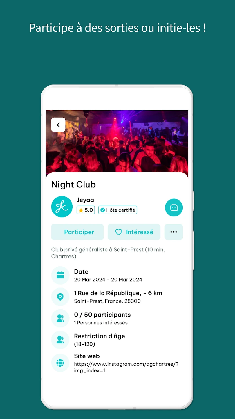 Jeyaa — liste des activités